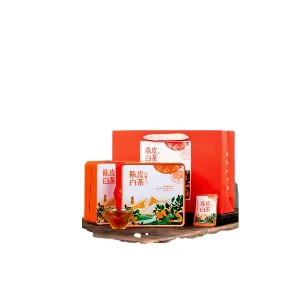 Tangerine Peel White Tea · Large Golden Tin